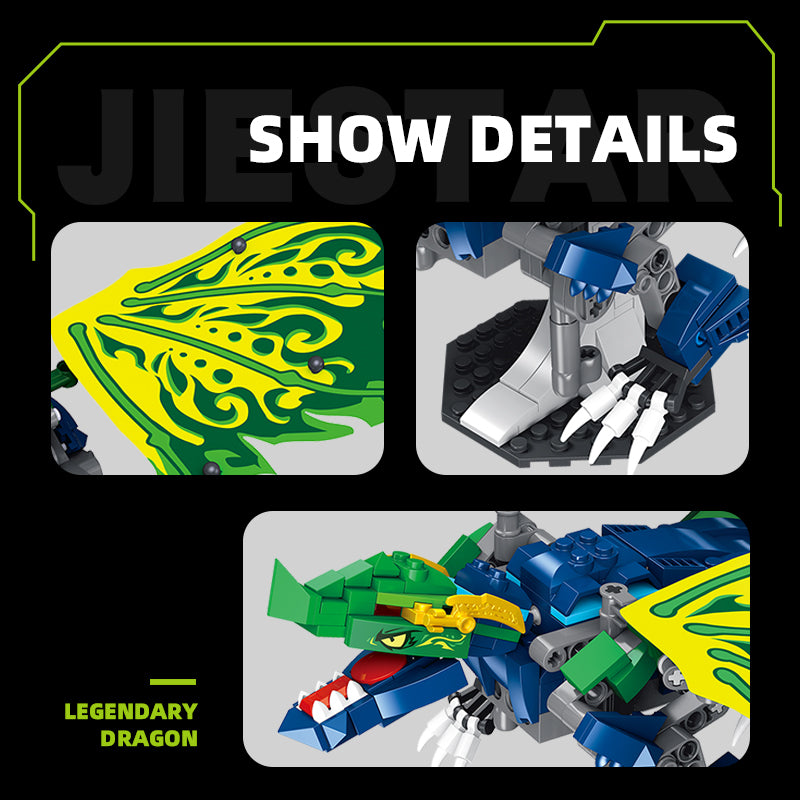 JIESTAR Hand-Cranked Ninja Dragon. Lloyd'S Legendary Magic Building Block Set - JJ9017-4.jpg
