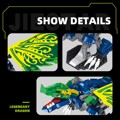 JIESTAR Hand-Cranked Ninja Dragon. Lloyd'S Legendary Magic Building Block Set - JJ9017-4.jpg