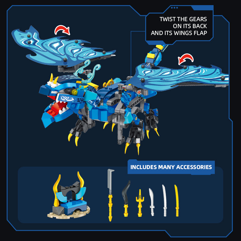 JIESTAR Water Dragon Building Block Set - JJ9018-3.jpg