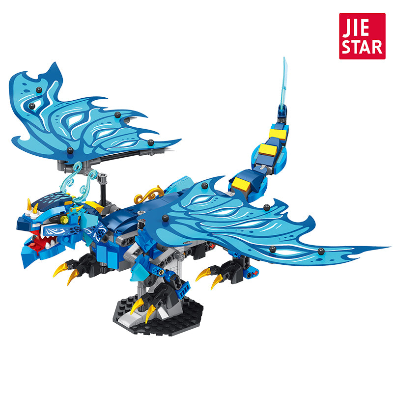 JIESTAR Water Dragon Building Block Set - JJ9018-白底.jpg