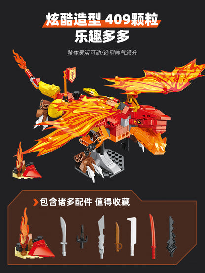 JIESTAR Kai'S Flame Dragon Evo Building Block Set - JJ9019-2.jpg