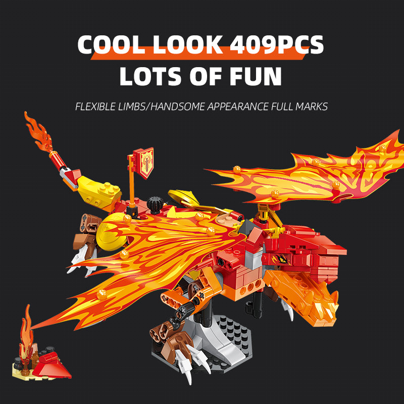 JIESTAR Kai'S Flame Dragon Evo Building Block Set - JJ9019-2.jpg