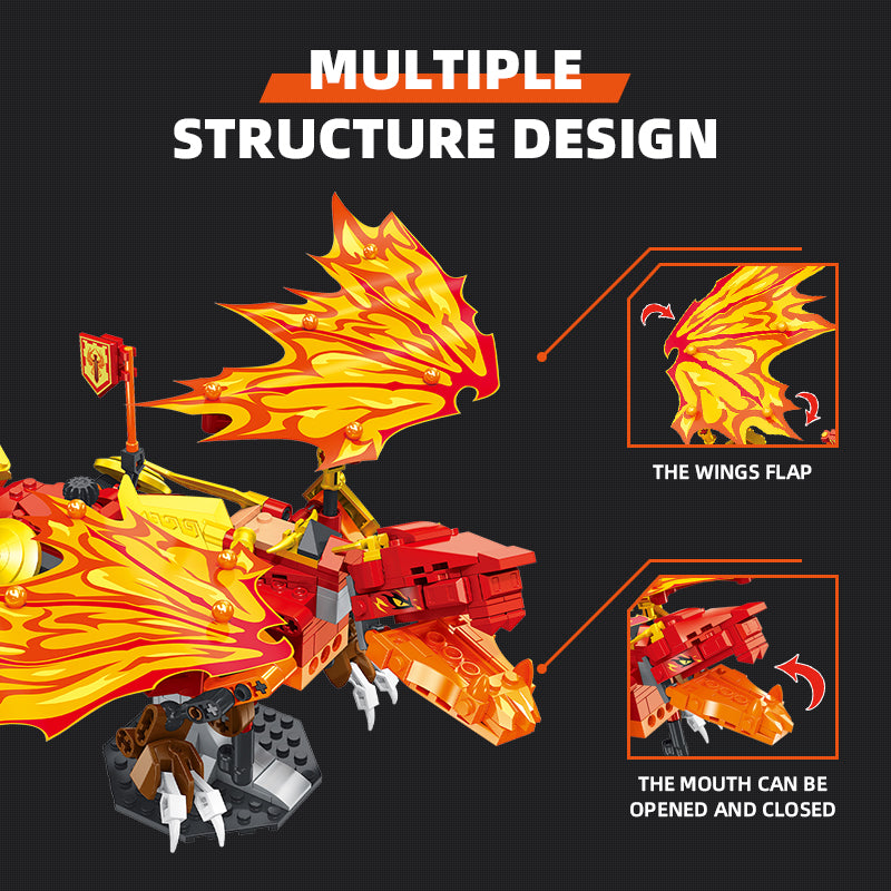 JIESTAR Kai'S Flame Dragon Evo Building Block Set - JJ9019-4.jpg