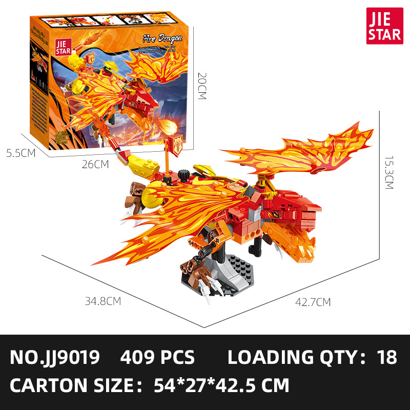 JIESTAR Kai'S Flame Dragon Evo Building Block Set SKU image - JJ9019-sku.jpg