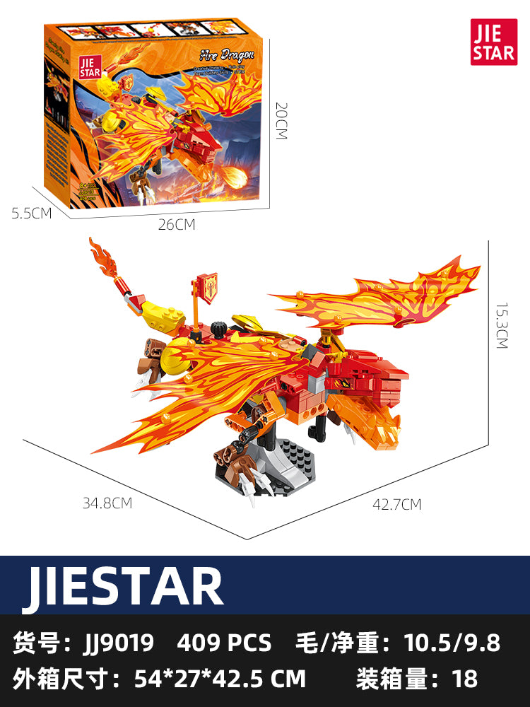 JIESTAR Kai'S Flame Dragon Evo Building Block Set SKU image - JJ9019-sku.jpg