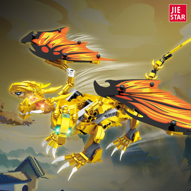 JIESTAR Lloyd'S Golden Super Dragon Building Block Set - JJ9020-1.jpg