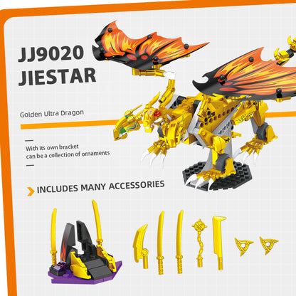 JIESTAR Lloyd'S Golden Super Dragon Building Block Set - JJ9020-2.jpg