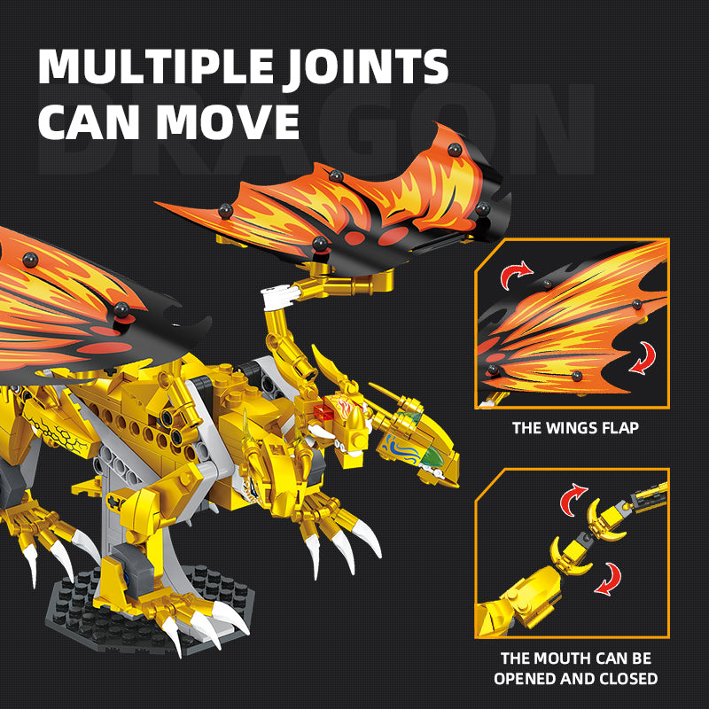 JIESTAR Lloyd'S Golden Super Dragon Building Block Set - JJ9020-4.jpg