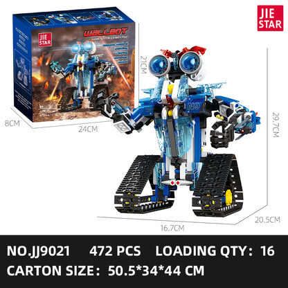JIESTAR 覆带机器人.遥控&蓝牙 Building Block Set SKU image - JJ9021-sku.jpg