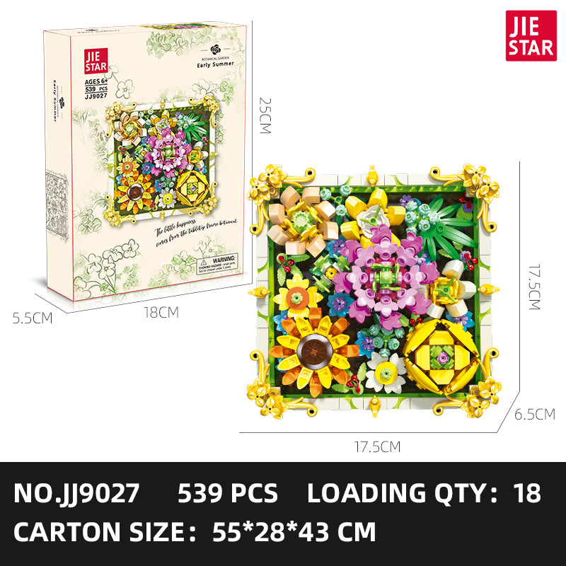 JIESTAR Glorious Early Summer Building Block Set SKU image - JJ9027-sku.jpg