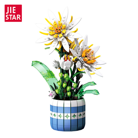 JIESTAR Epiphyllum Building Block Set - JJ9033-白底.jpg