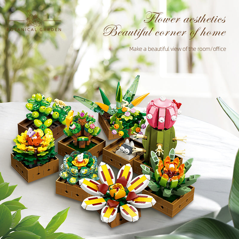 JIESTAR Succulent Building Block Set - JJ9037-3.jpg