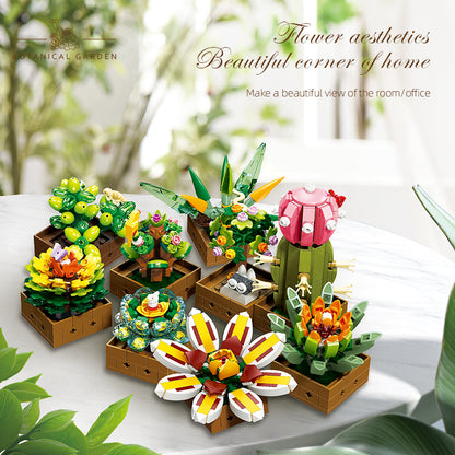 JIESTAR Succulent Building Block Set - JJ9037-3.jpg