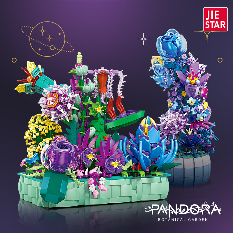 JIESTAR Flower Building Block Set 2-Pack - JJ9038+JJ9039-1.jpg