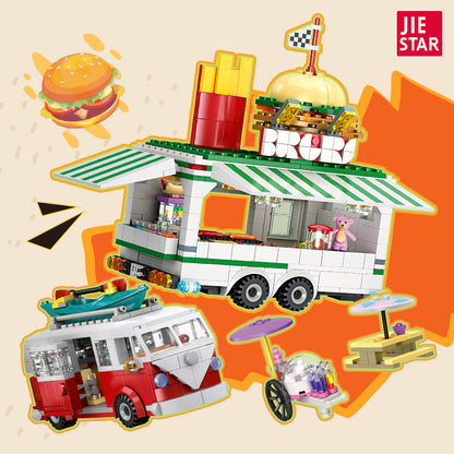 JIESTAR Burger Cart Building Block Set - JJ9041-1.jpg