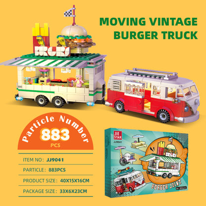 JIESTAR Burger Cart Building Block Set - JJ9041-2.jpg