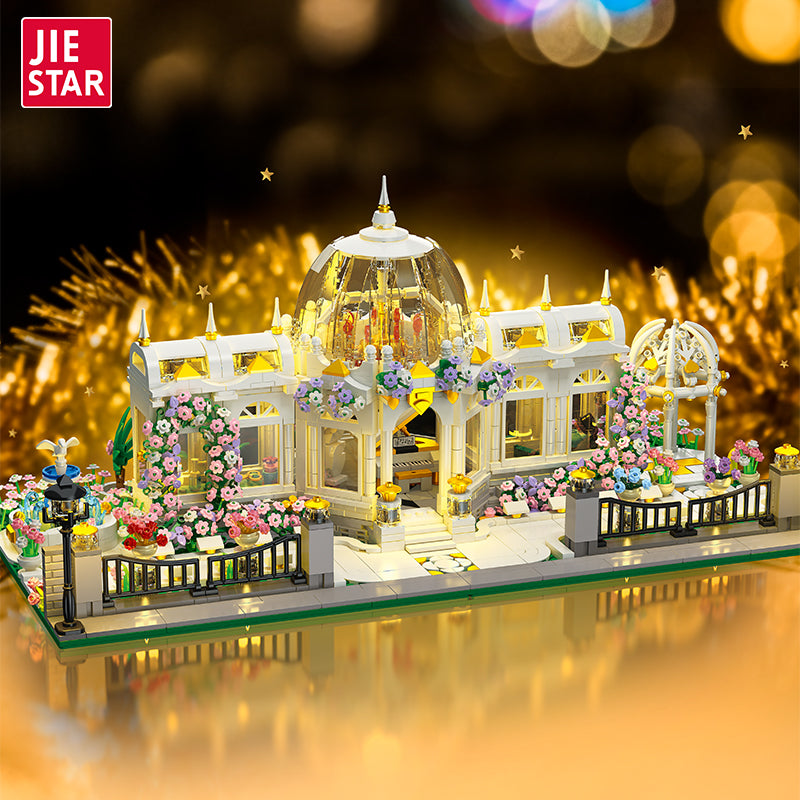JIESTAR Garden Plaza [Including Lighting Accessories] Building Block Set - JJ9043-1.jpg