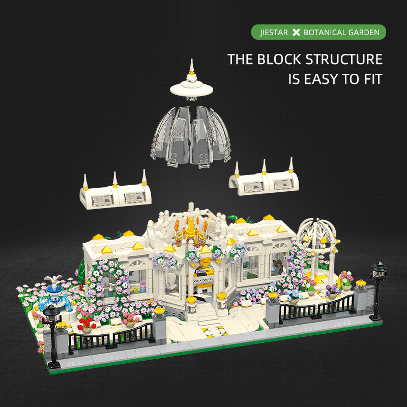 JIESTAR Garden Plaza [Including Lighting Accessories] Building Block Set - JJ9043-3.jpg