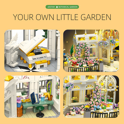 JIESTAR Garden Plaza [Including Lighting Accessories] Building Block Set - JJ9043-4.jpg