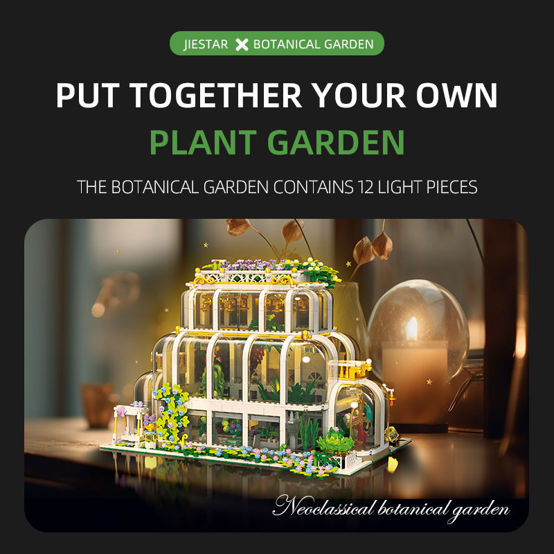 JIESTAR Botanical Garden [Including Lighting Parts] Round Lighting Parts*12 Capsules Building Block Set - JJ9044-2.jpg