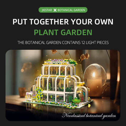 JIESTAR Botanical Garden [Including Lighting Parts] Round Lighting Parts*12 Capsules Building Block Set - JJ9044-2.jpg