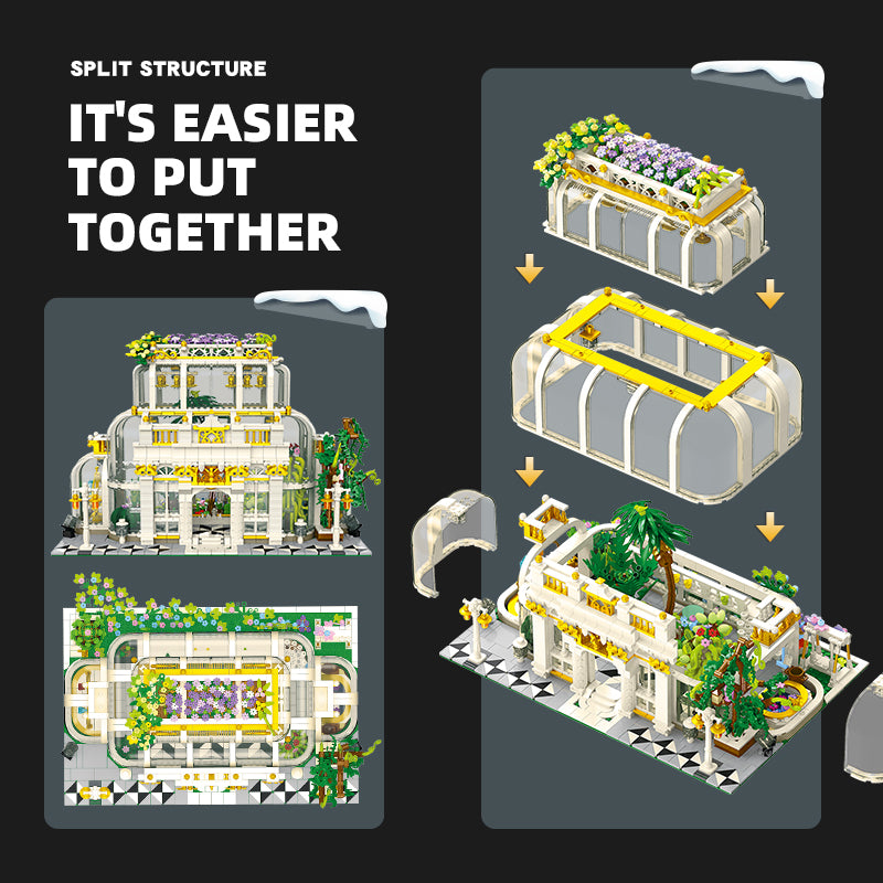 JIESTAR Botanical Garden [Including Lighting Parts] Round Lighting Parts*12 Capsules Building Block Set - JJ9044-4.jpg