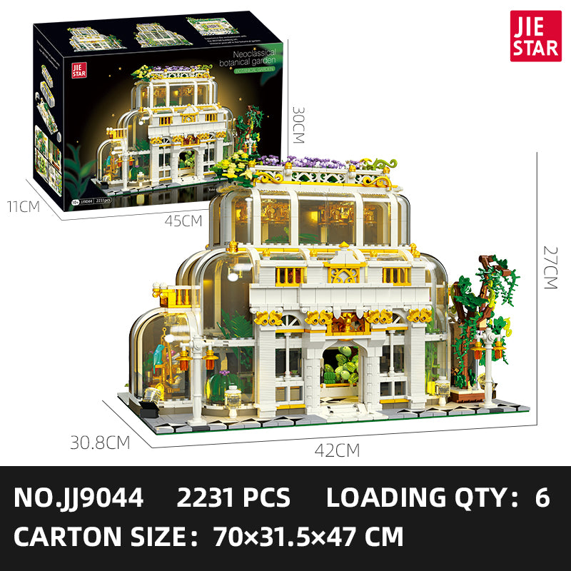 JIESTAR Botanical Garden [Including Lighting Parts] Round Lighting Parts*12 Capsules Building Block Set SKU image - JJ9044-sku.jpg