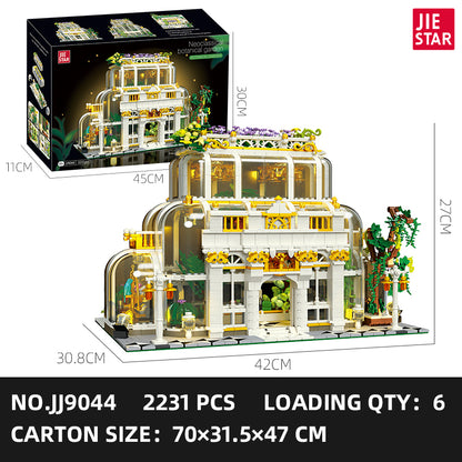JIESTAR Botanical Garden [Including Lighting Parts] Round Lighting Parts*12 Capsules Building Block Set SKU image - JJ9044-sku.jpg