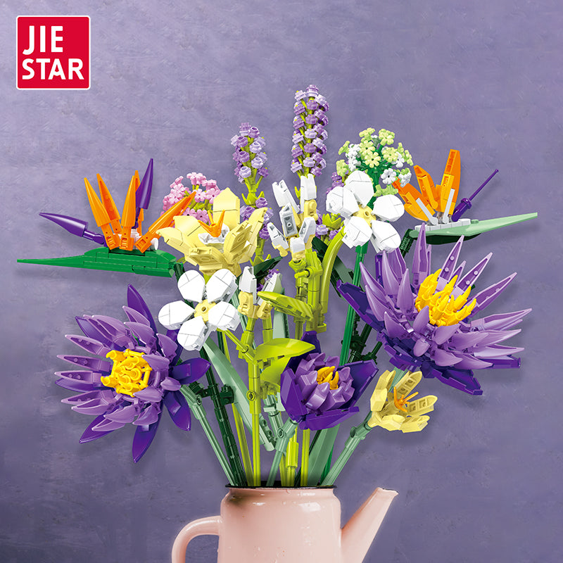 JIESTAR Bouquet Building Block Set - JJ9046-1.jpg