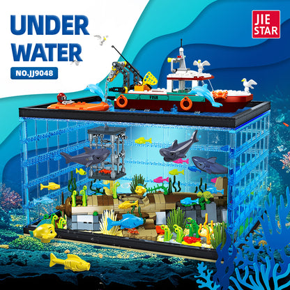 JIESTAR Marine Life Adventure [Including Lighting Accessories] Building Block Set - JJ9048-1.jpg