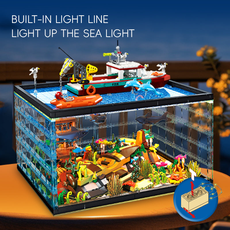 JIESTAR Marine Life Adventure [Including Lighting Accessories] Building Block Set - JJ9048-4.jpg