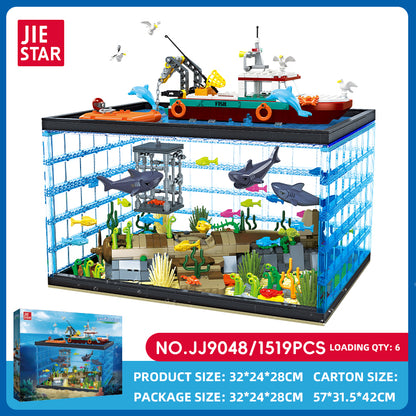 JIESTAR Marine Life Adventure [Including Lighting Accessories] Building Block Set SKU image - JJ9048-sku.jpg