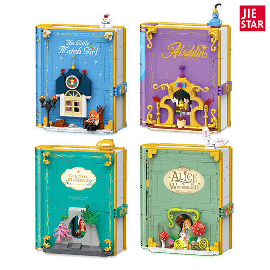 JIESTAR Fairy Tale Building Block Set 4-Pack - JJ9053-JJ9056-白底.jpg