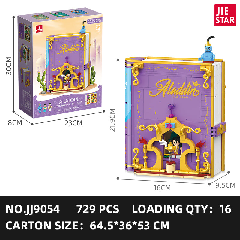 JIESTAR Fairy Tale Building Block Set 4-Pack SKU image - JJ9054-sku.jpg