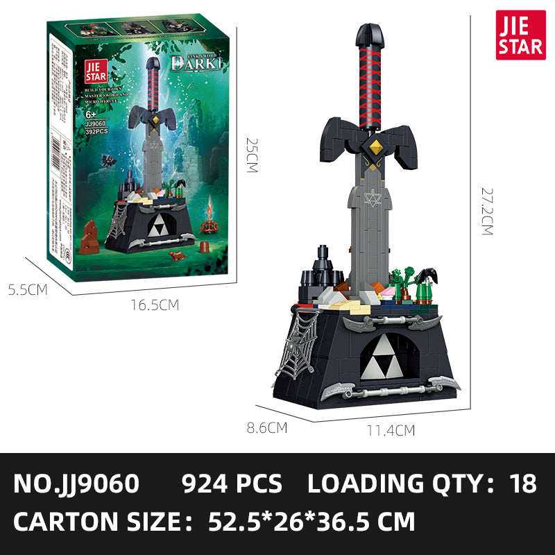 JIESTAR Weapon Building Block Set 3-Pack SKU image - JJ9060-sku.jpg