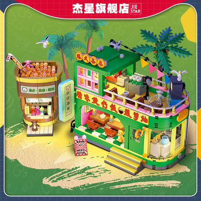 JIESTAR 熊仔餐厅【含Led灯光件】 Building Block Set - JJ9071-1.jpg