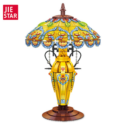 JIESTAR Retro Desk Lamp [Including Led Lighting *1 Piece] Building Block Set - JJ9081-白底.jpg