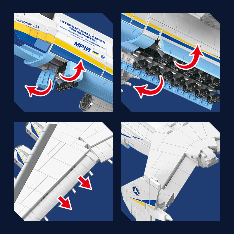 JIESTAR An 225 Aircraft Building Block Set - JJ9093-4.jpg