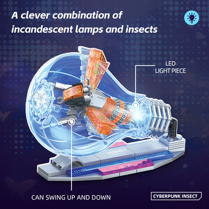 JIESTAR Cyberpunk Insects: Bees [Including Lighting Parts] Building Block Set - JJ9100-3.jpg