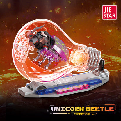 JIESTAR Cyberpunk Insects: Unicorn [Includes Lighting Parts] Building Block Set - JJ9101-1.jpg
