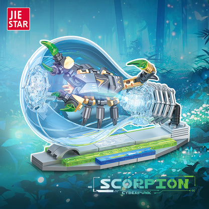JIESTAR Cyberpunk Insects: Scorpions [Including Lighting Parts] Building Block Set - JJ9104-1.jpg