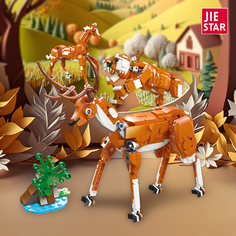 JIESTAR Horse (Three-In-One) Building Block Set - JJ9113-1.jpg