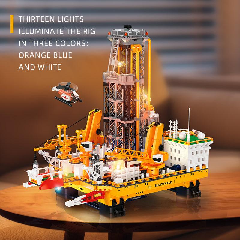 JIESTAR Blue Whale No. 1 Anvil Platform Building Block Set - JJ9135-3.jpg