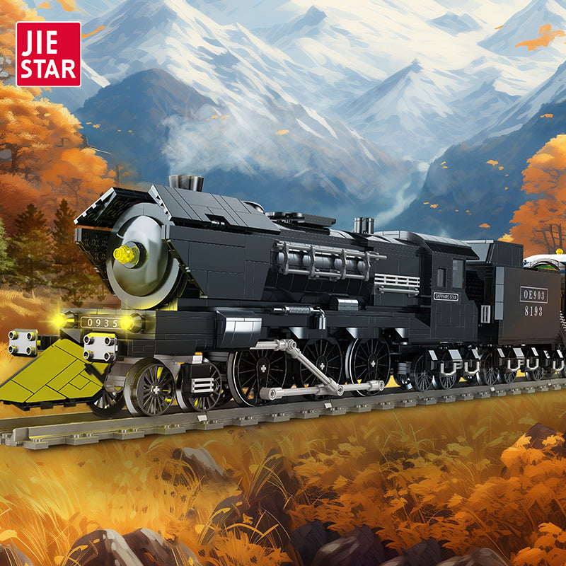 JIESTAR 东方火车.含灯光件【遥控器电池组需另购】 Building Block Set - JJ9155-1.jpg