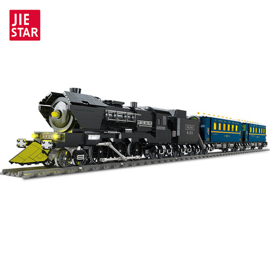 JIESTAR 东方火车.含灯光件【遥控器电池组需另购】 Building Block Set - JJ9155-白底.jpg