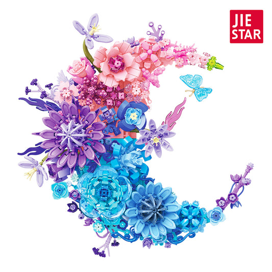 JIESTAR Night Moon Flower Morning Building Block Set - JJ9163-白底.jpg