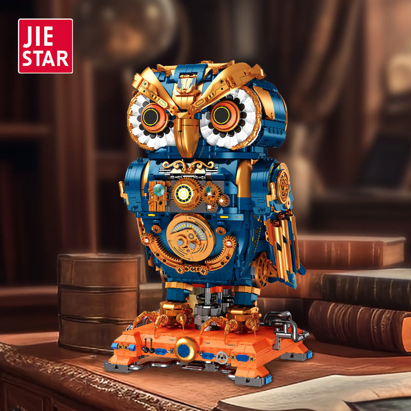 JIESTAR Steampunk Owl Building Block Set - JJ9171-1.jpg