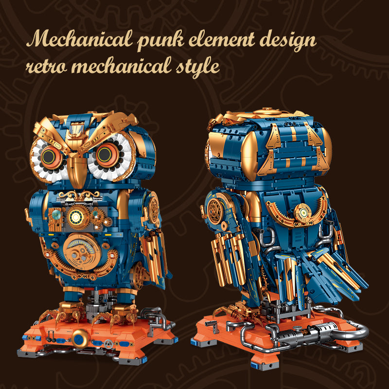 JIESTAR Steampunk Owl Building Block Set - JJ9171-2.jpg