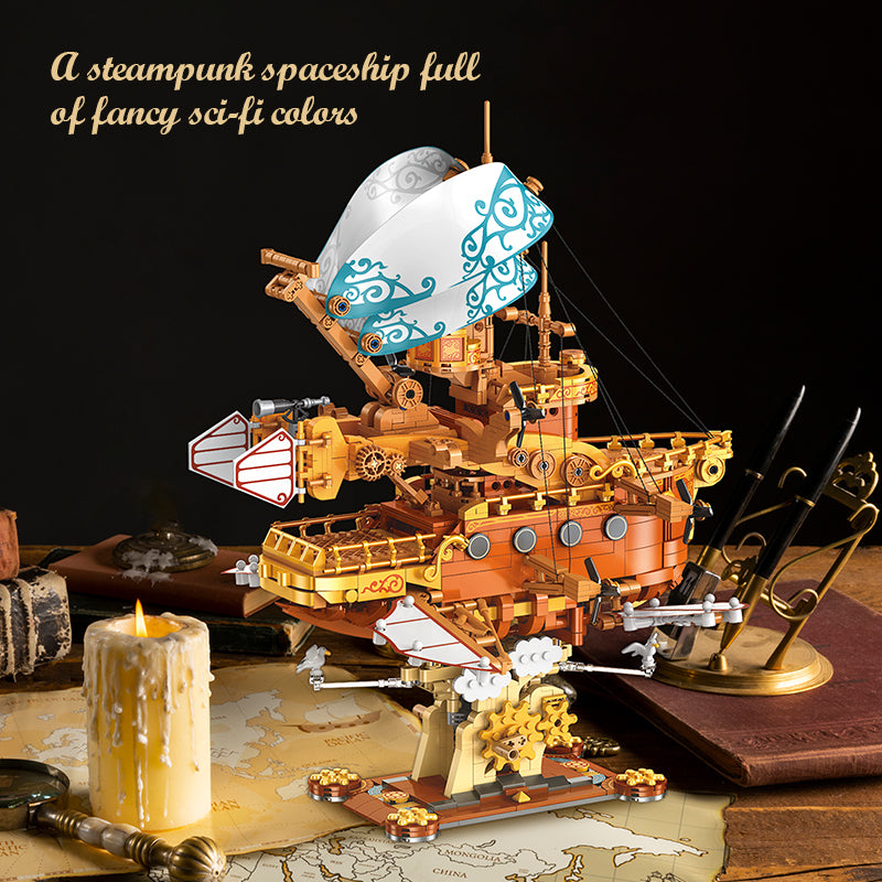 JIESTAR Steam Fantasy Spaceship Building Block Set - JJ9176-3.jpg