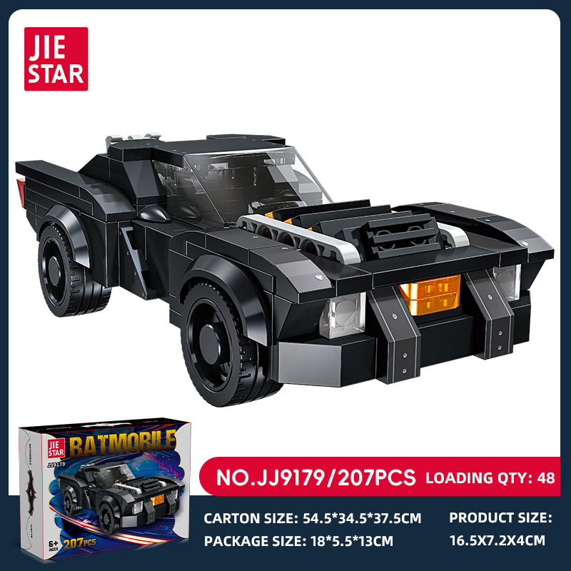 JIESTAR Asphalt Batmobile Building Block Set SKU image - JJ9179-sku.jpg